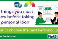 What To Consider Before Taking Out A Personal Loan