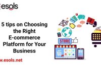 How To Choose The Right E-Commerce Platform Today