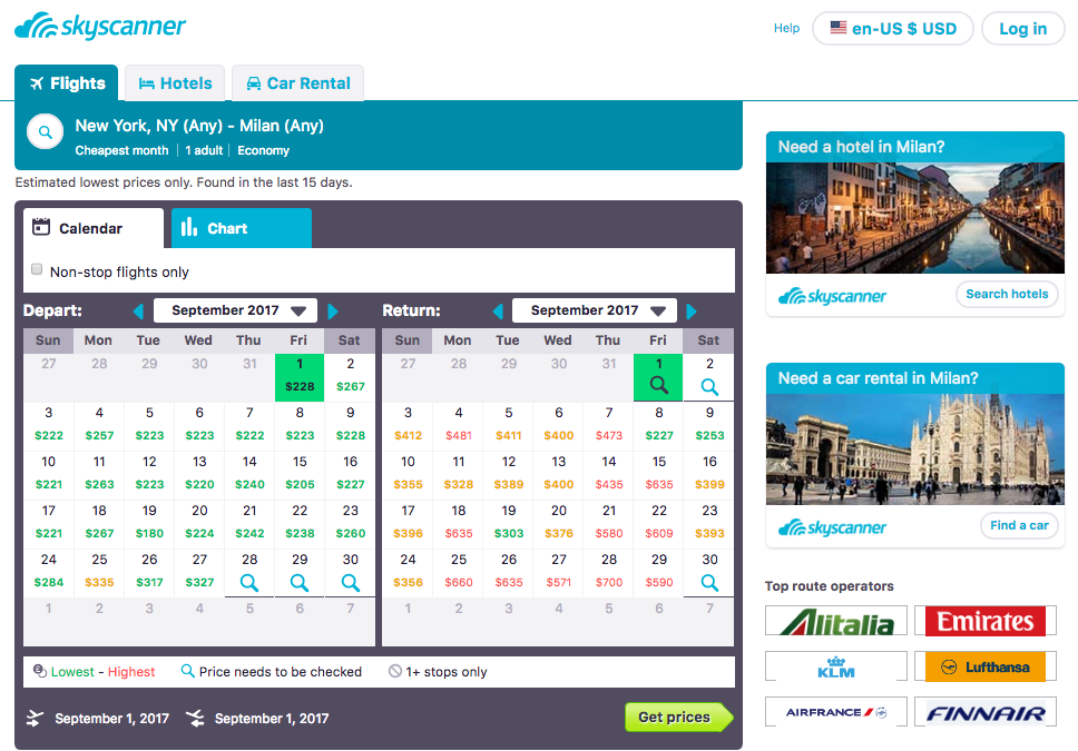 Best Websites For Comparing Flight Prices