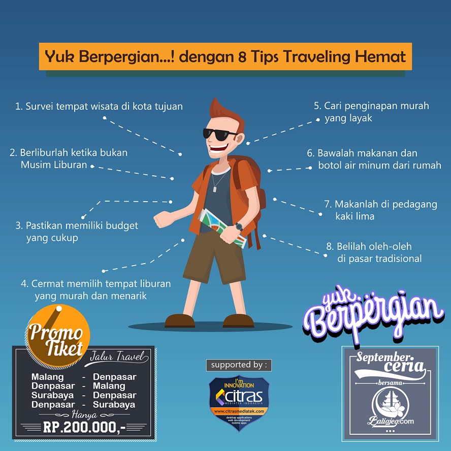 Apa Saja Tips Untuk Bepergian Hemat yang Efektif