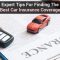 How To Find The Best Insurance For My Vehicle